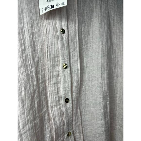 Zara Women's Button Down Blouse NWT - Picture 5 of 7